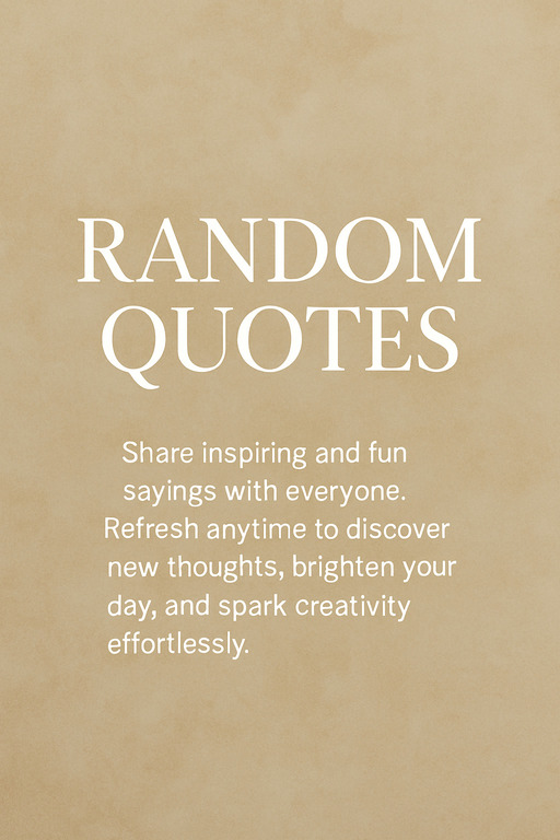 Random Quotes