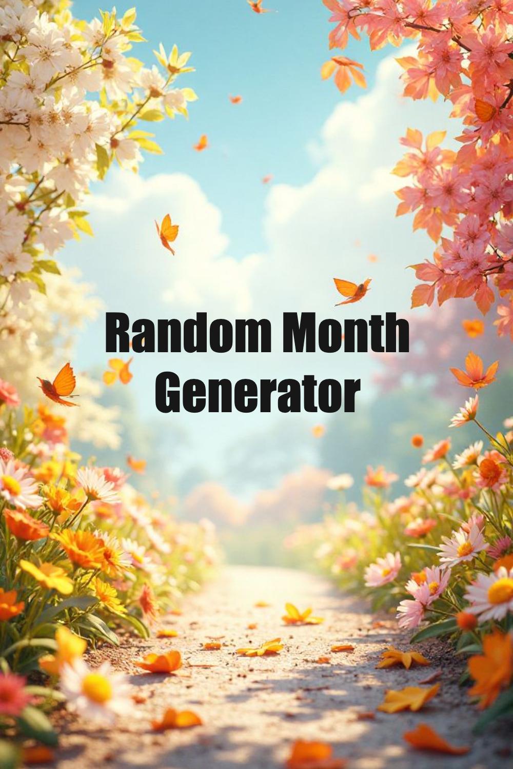 Random Month Generator